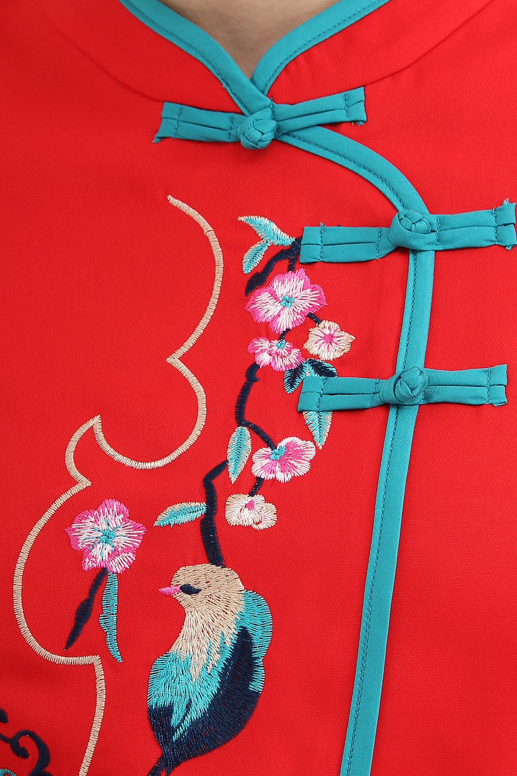 Cressidana Classic Embroidery Modern CNY Top