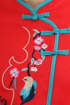 Cressidana Classic Embroidery Modern CNY Top