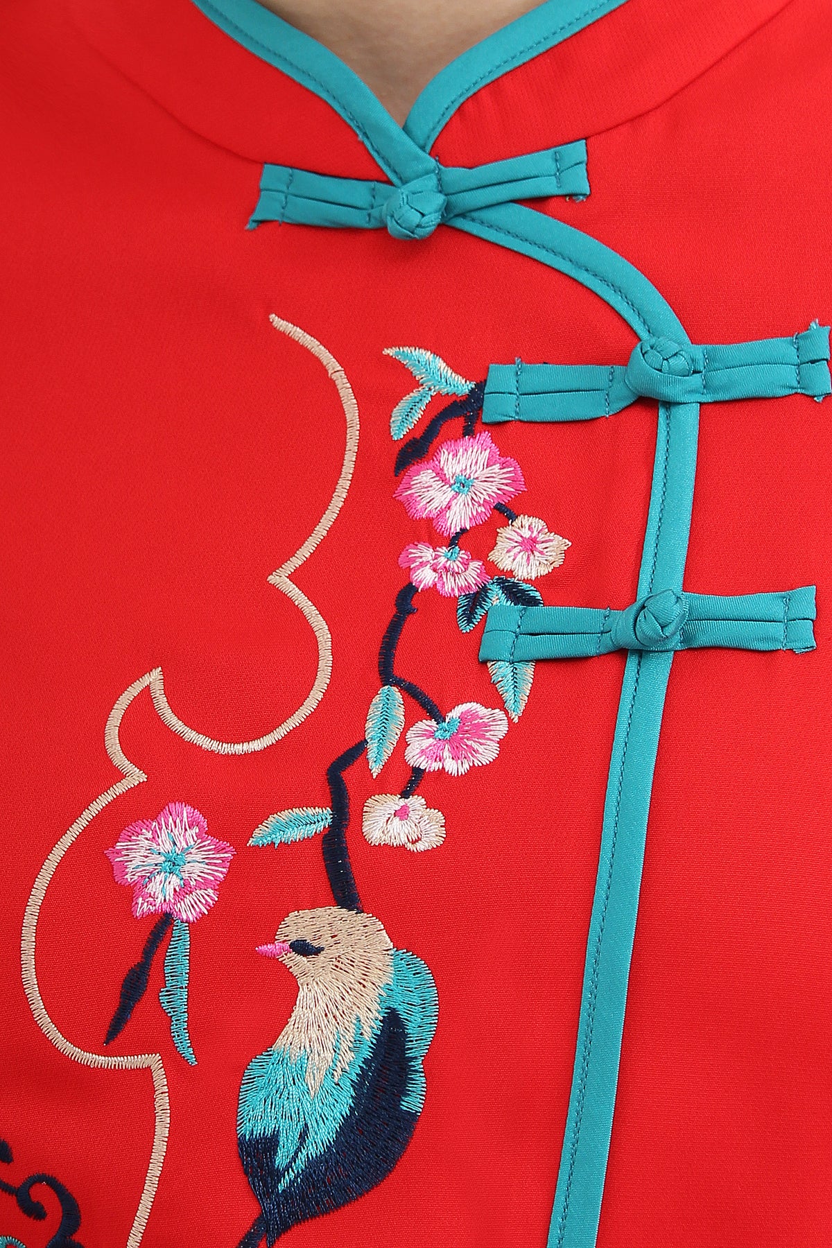Cressidana Classic Embroidery Modern CNY Top