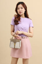 Sophia Belted Mini Skirt [FREE belt]