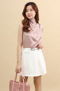 Sophia Belted Mini Skirt [FREE belt]