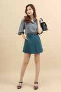 Sophia Belted Mini Skirt [FREE belt]