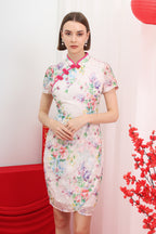 Ru Yi Eyelet Cheongsam