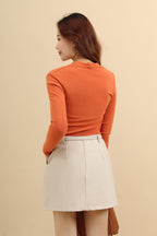 Sophia Belted Mini Skirt [FREE belt]