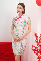 Ru Yi Eyelet Cheongsam