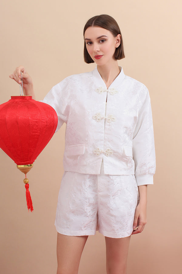 Le Oriental Oversized Top & Pants Set