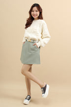 Miraiya A-line Mini Skirt