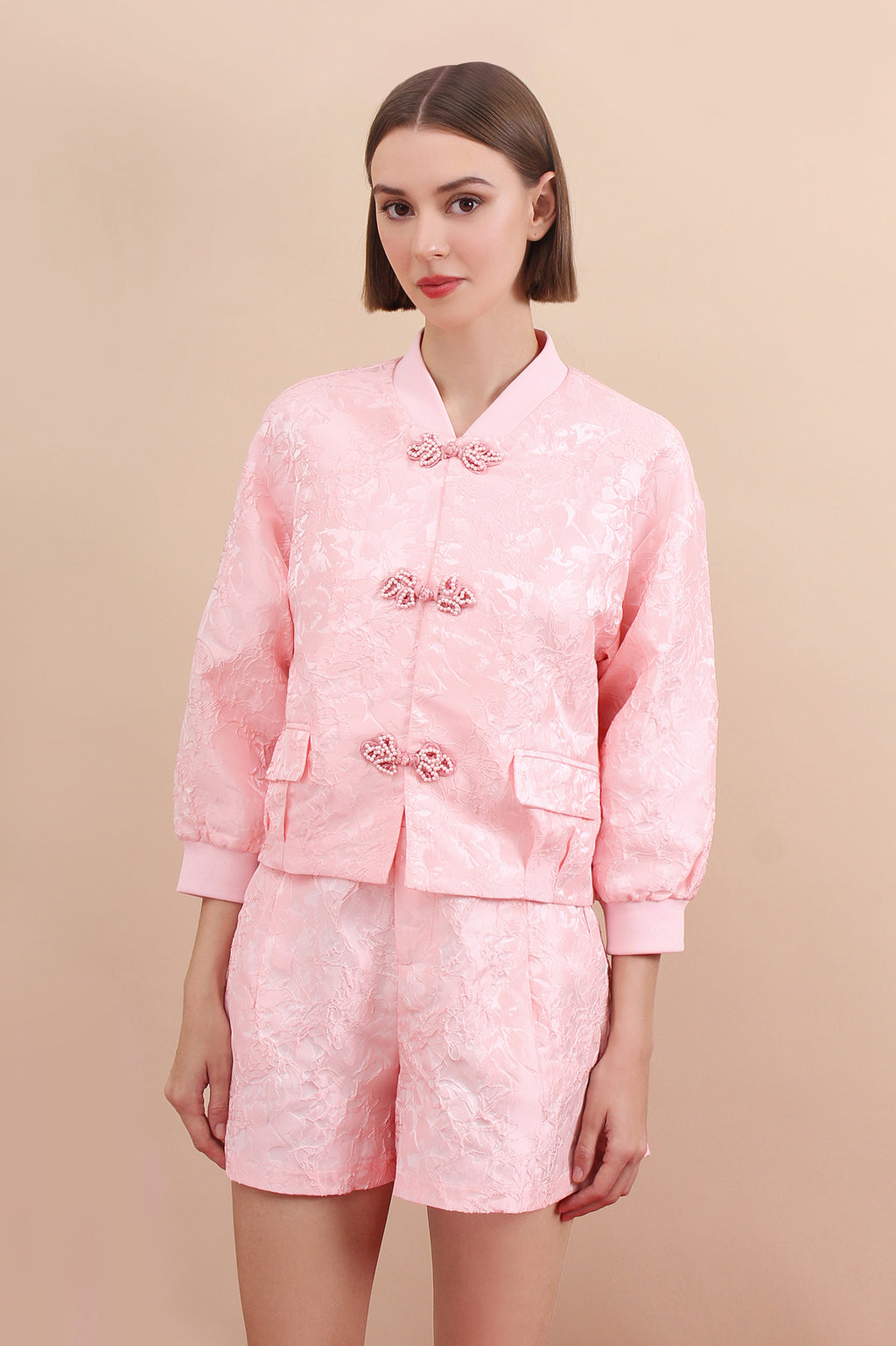 Le Oriental Oversized Top & Pants Set
