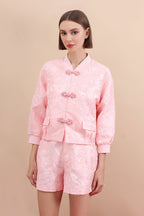 Le Oriental Oversized Top & Pants Set