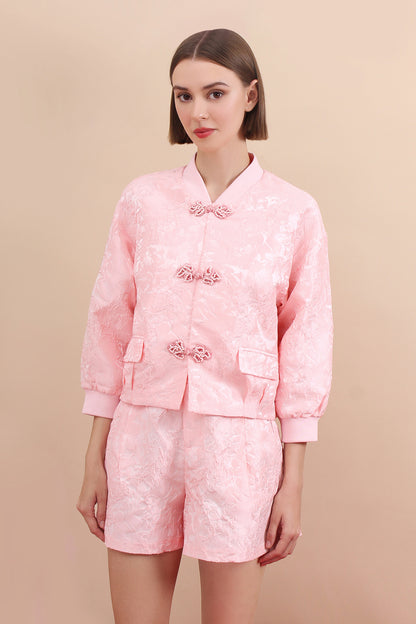 Le Oriental Oversized Top & Pants Set