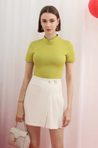 绾月 WANYUE Modern Qipao Top