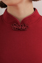 绾月 WANYUE Modern Qipao Top