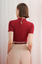 绾月 WANYUE Modern Qipao Top