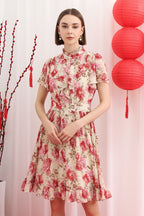 Floral Chiffon Dress