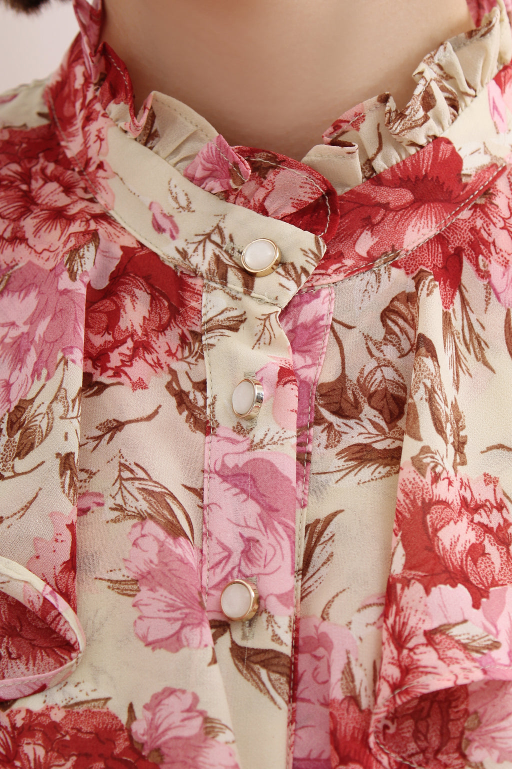 Floral Chiffon Dress