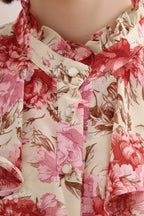 Floral Chiffon Dress