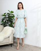 Textured Flare Dress