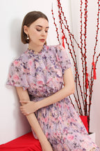 Floral Chiffon Dress
