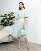 Textured Flare Dress