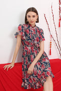Floral Chiffon Dress