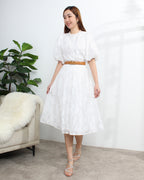 Textured Flare Dress