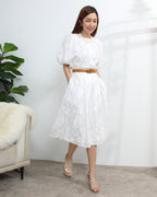 Textured Flare Dress