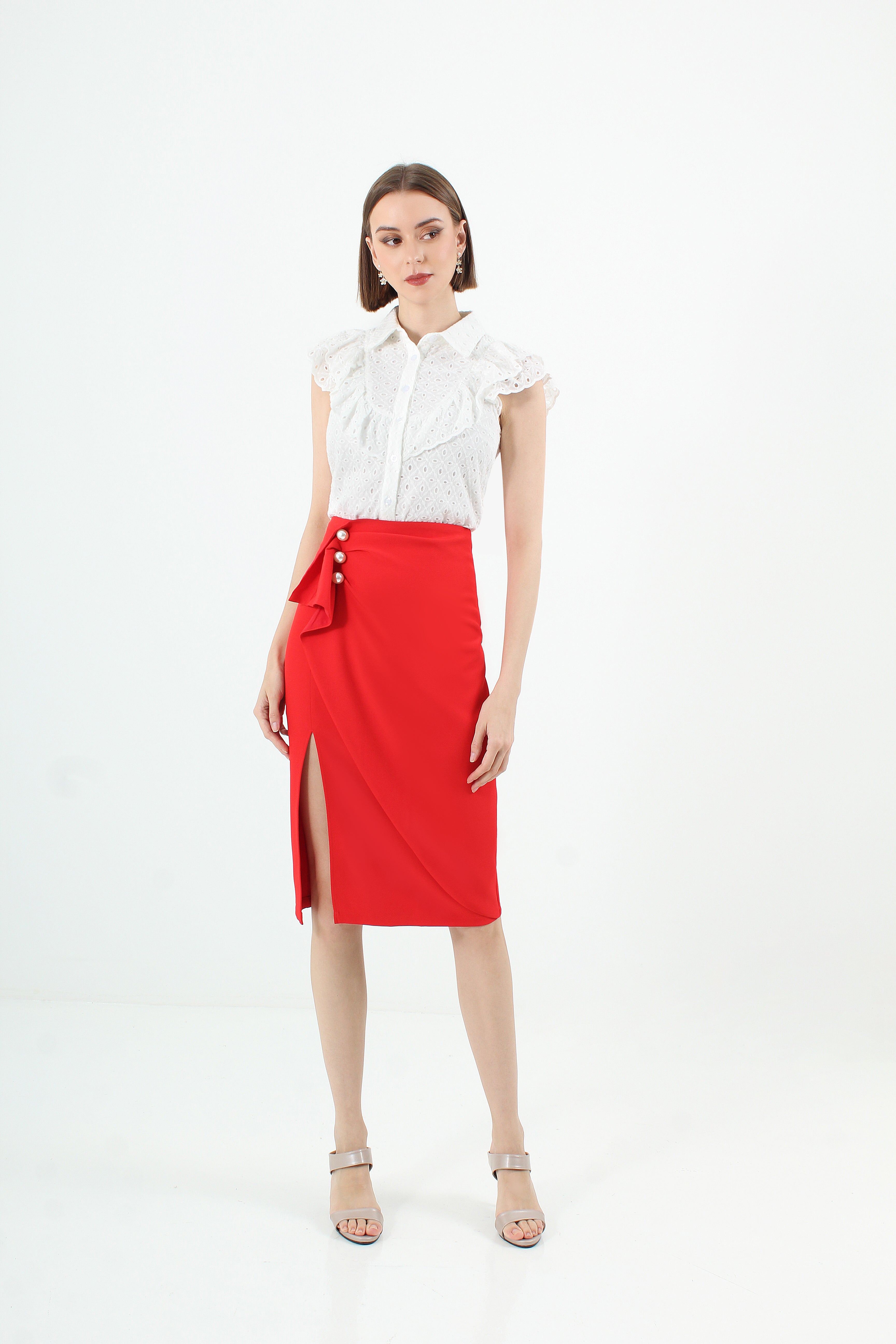 Ruffle Blouse