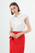 Ruffle Blouse