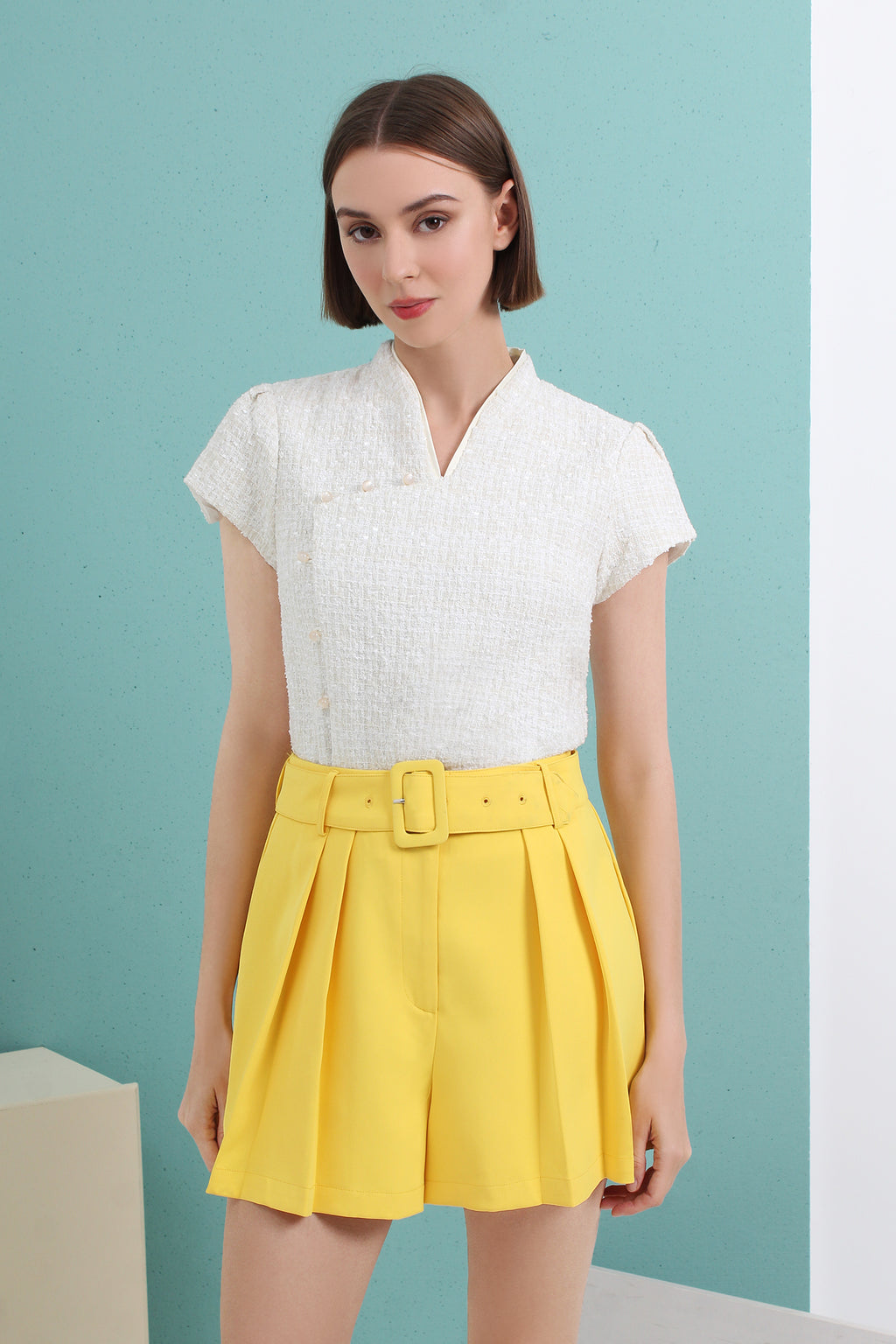 Qipao Tweed Top [Selling out fast!]