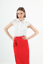 Ruffle Blouse