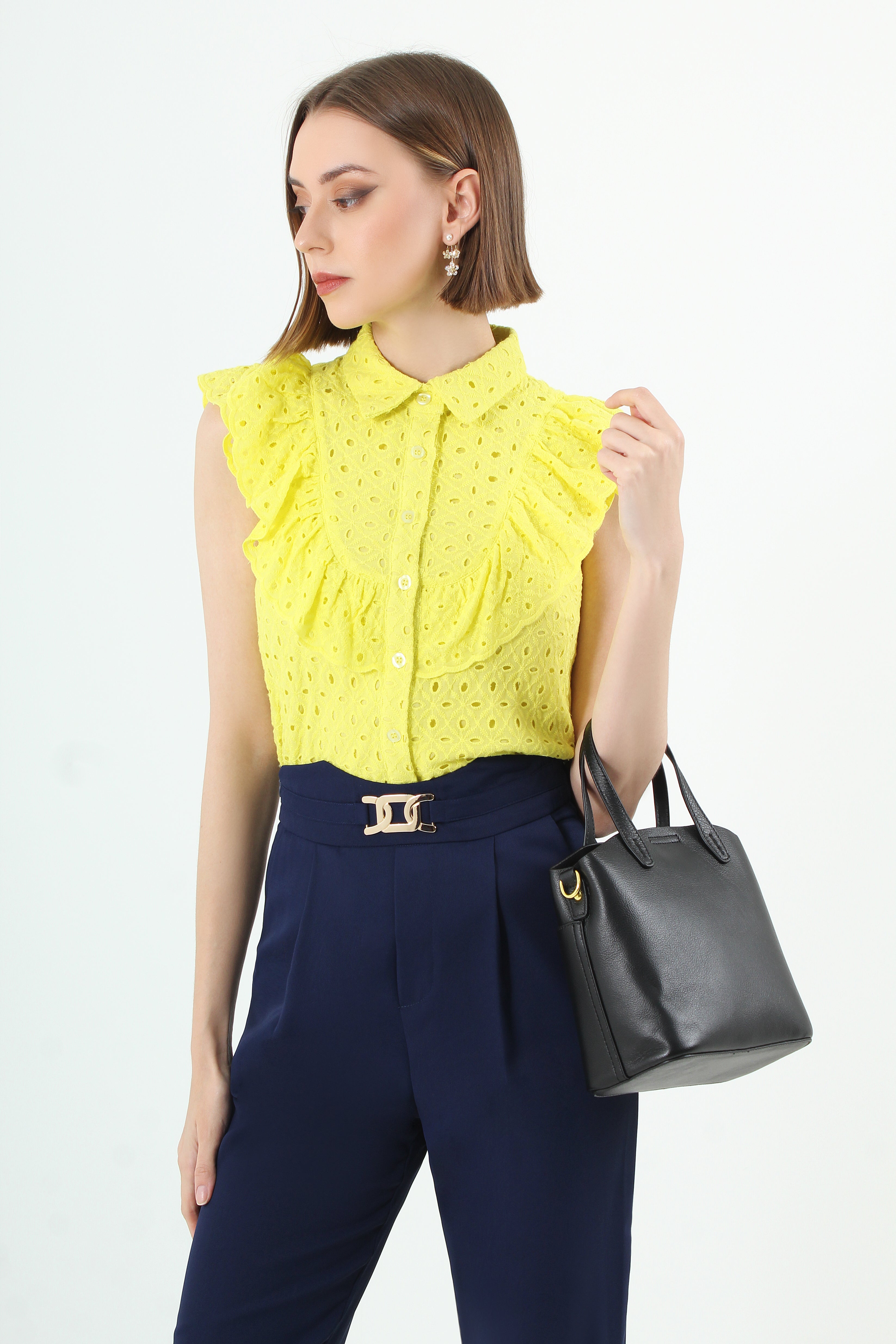 Ruffle Blouse