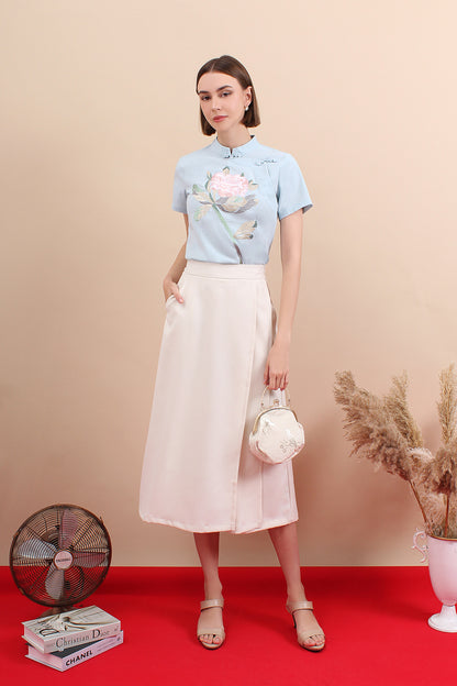 Spring Courtyard Top