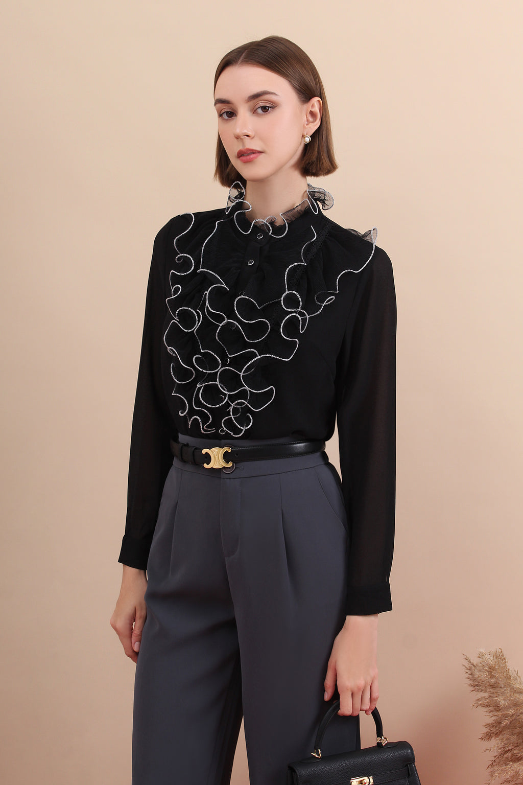 Ruffled Blouse