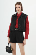 High Waist Belt Shorts