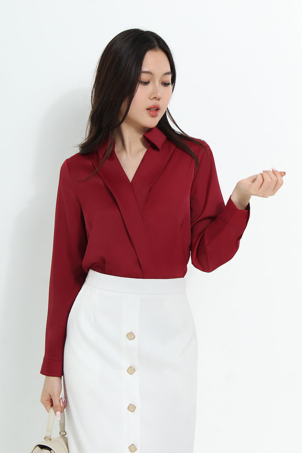 Adara Satin Top