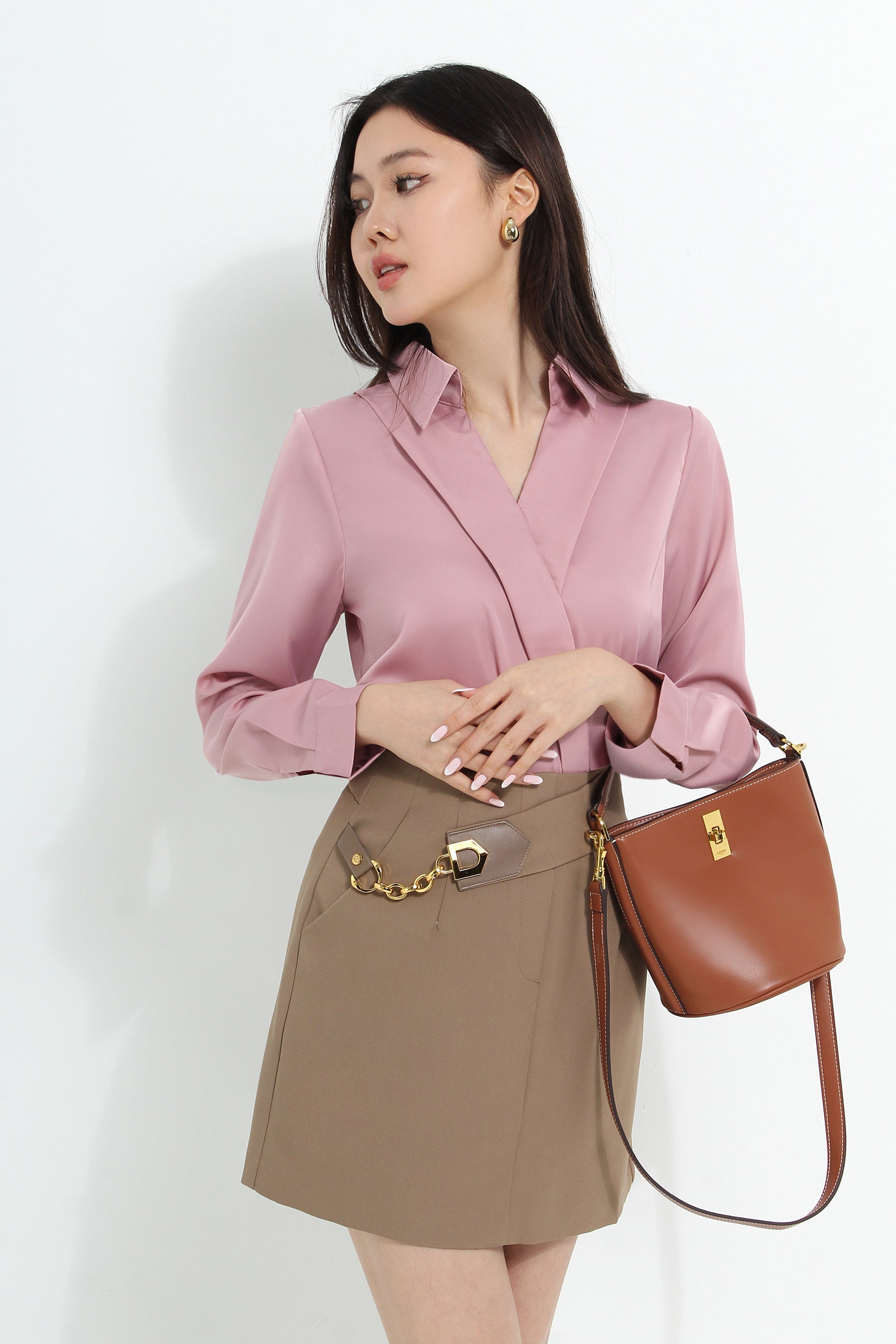 Adara Satin Top