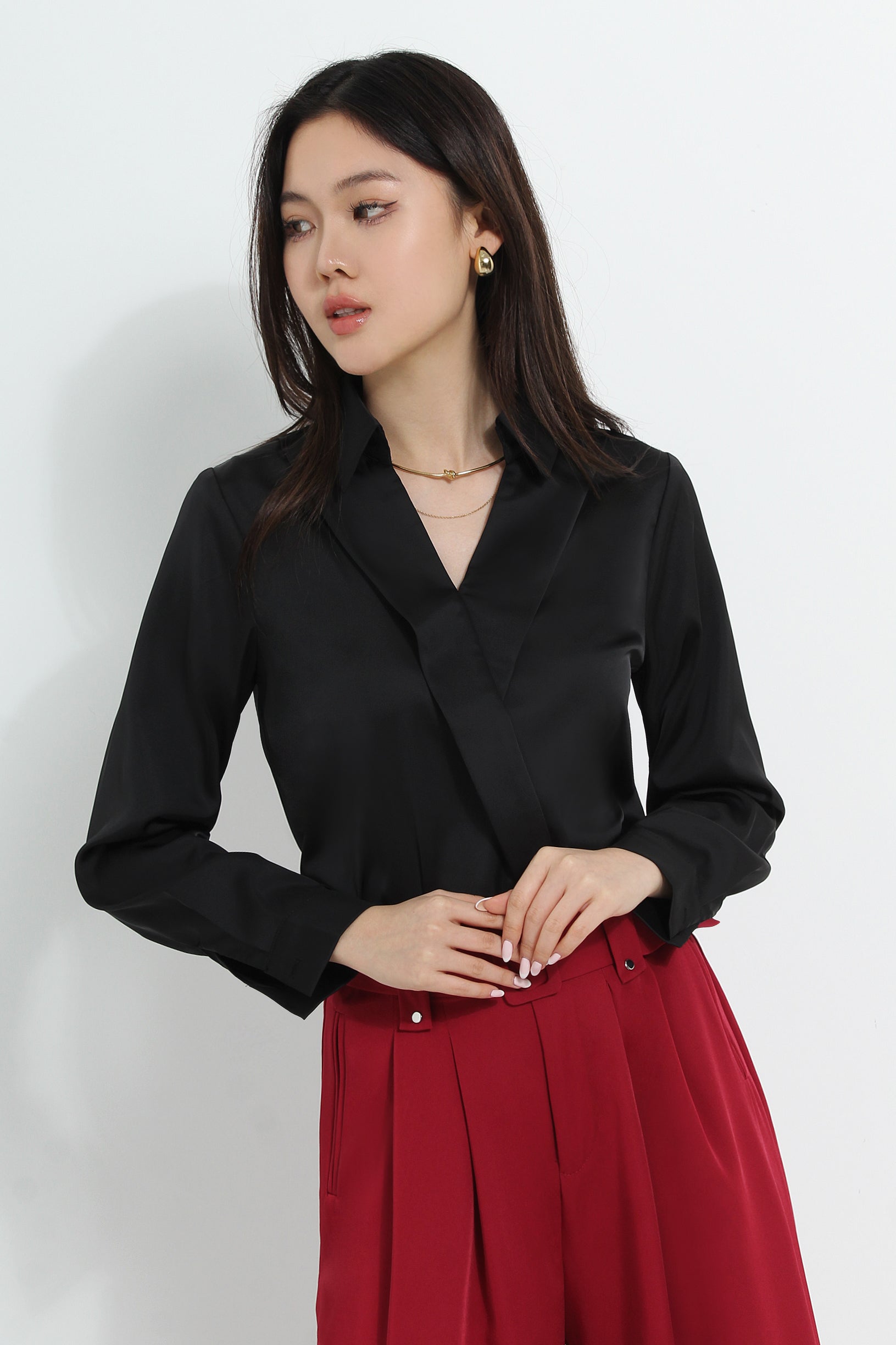 Adara Satin Top