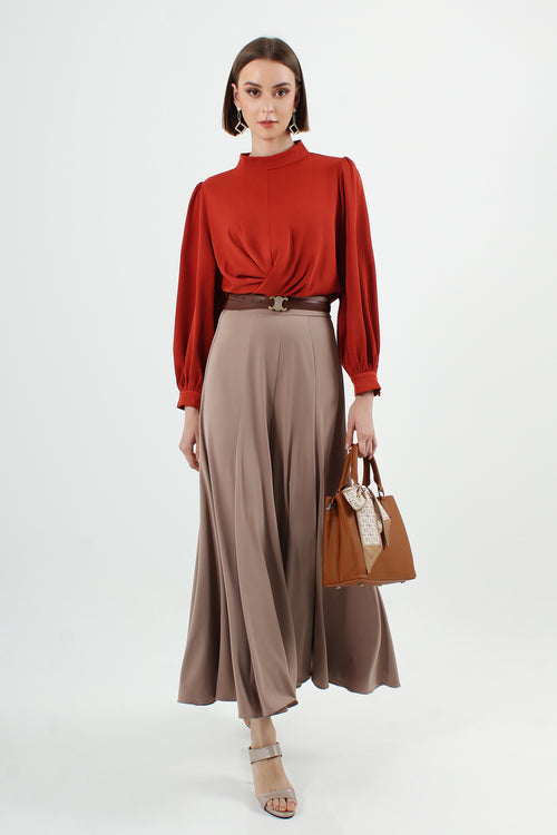 Twist Front Blouse