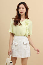 Tweed Mini Skirt