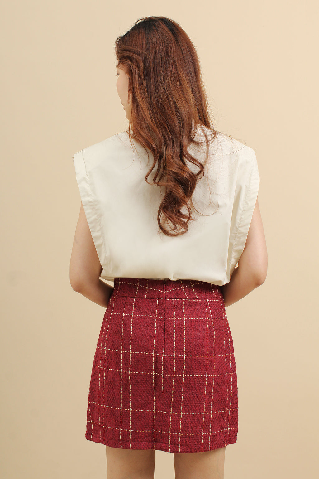 Tweed Mini Skirt