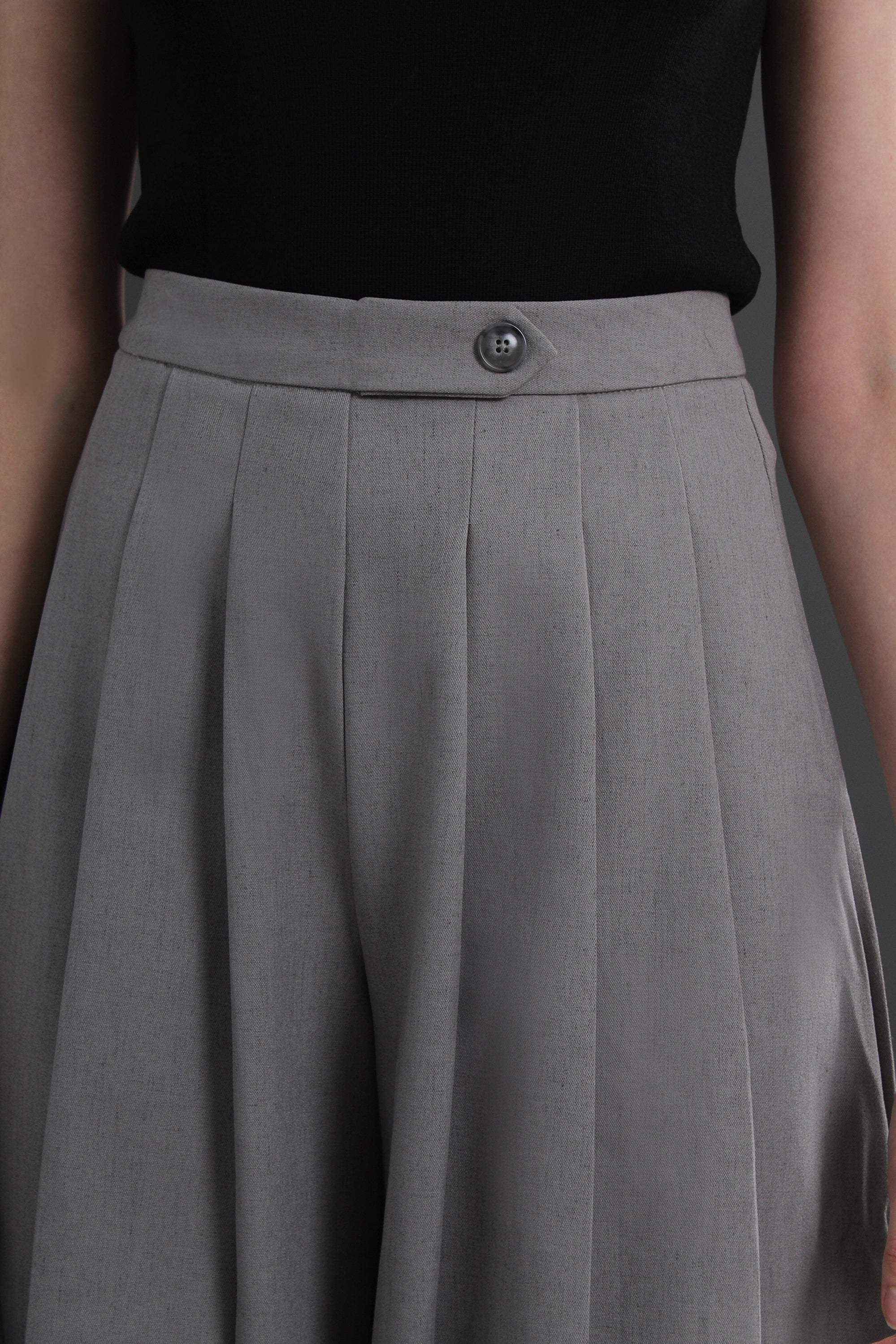 Korean Style Pleated Shorts