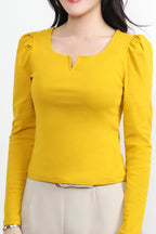 Square V Neck Top