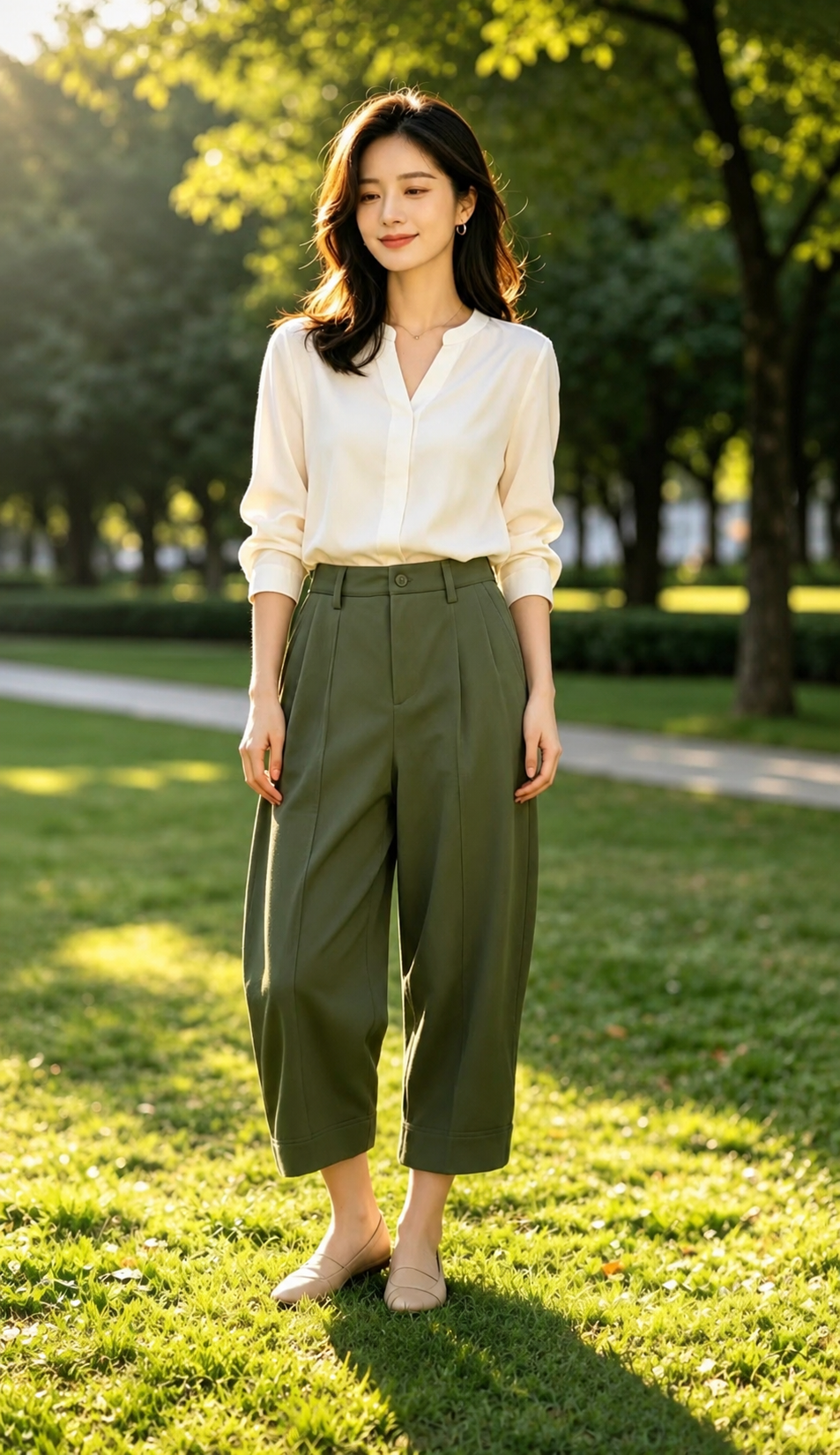 The Barrel Leg Pants 弯刀裤 (Pre-order)