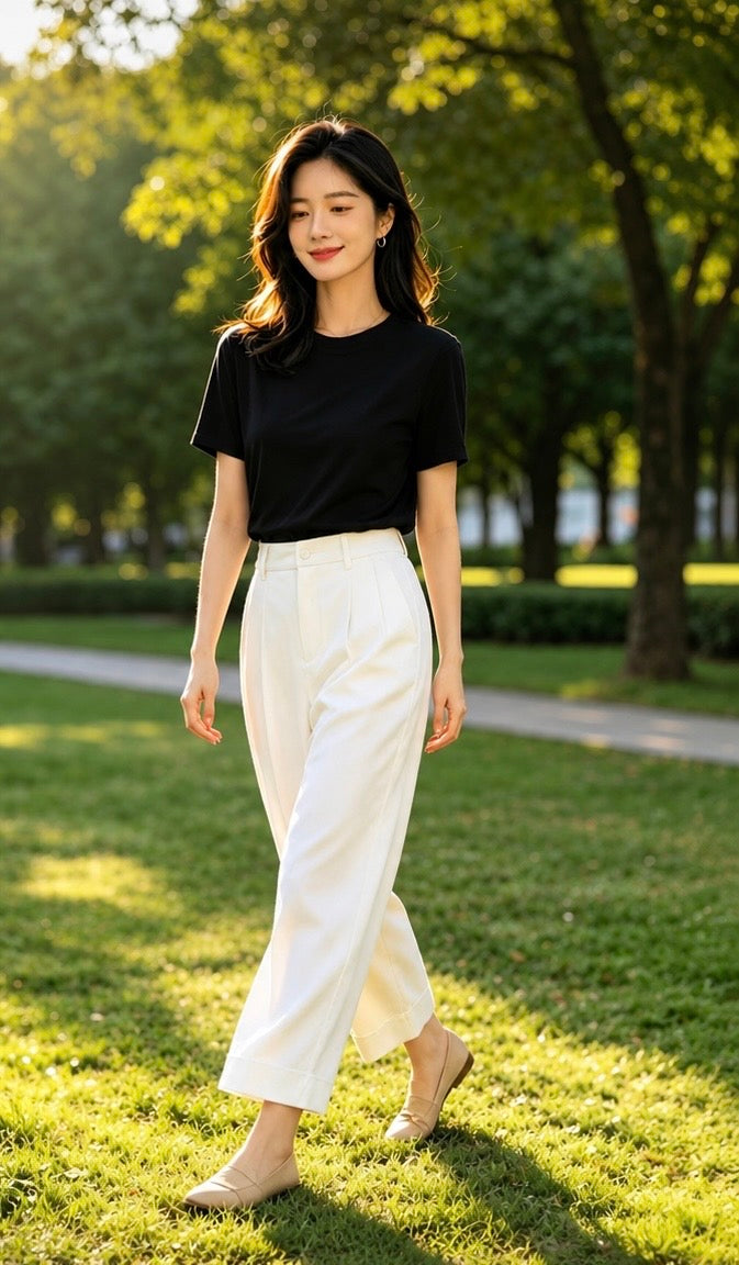 The Barrel Leg Pants 弯刀裤 (Pre-order)