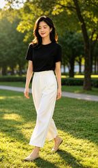 The Barrel Leg Pants 弯刀裤 (Pre-order)