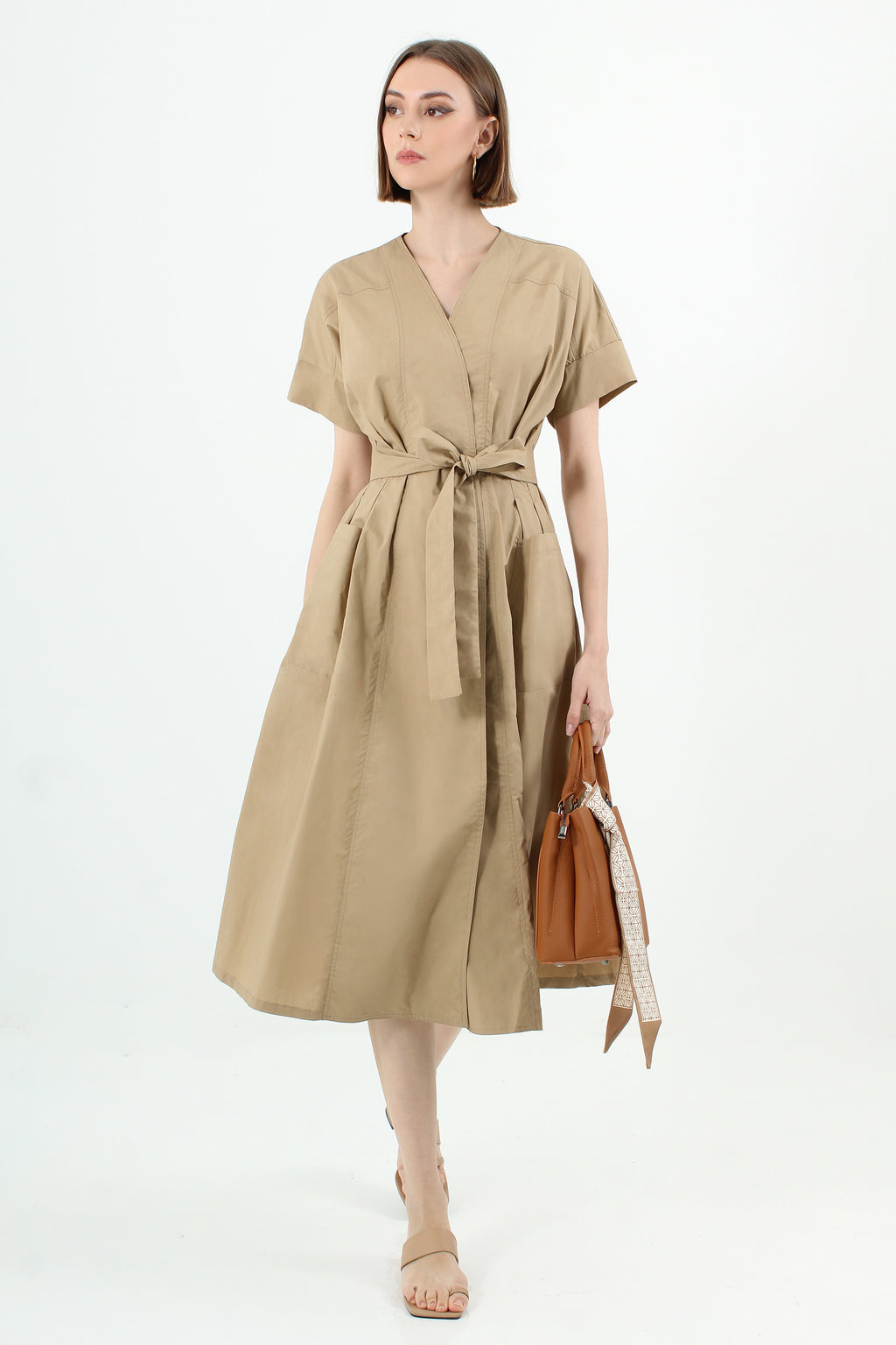 Tunic A-Line Midi Dress