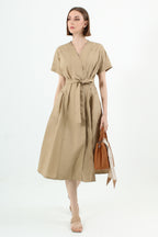 Tunic A-Line Midi Dress