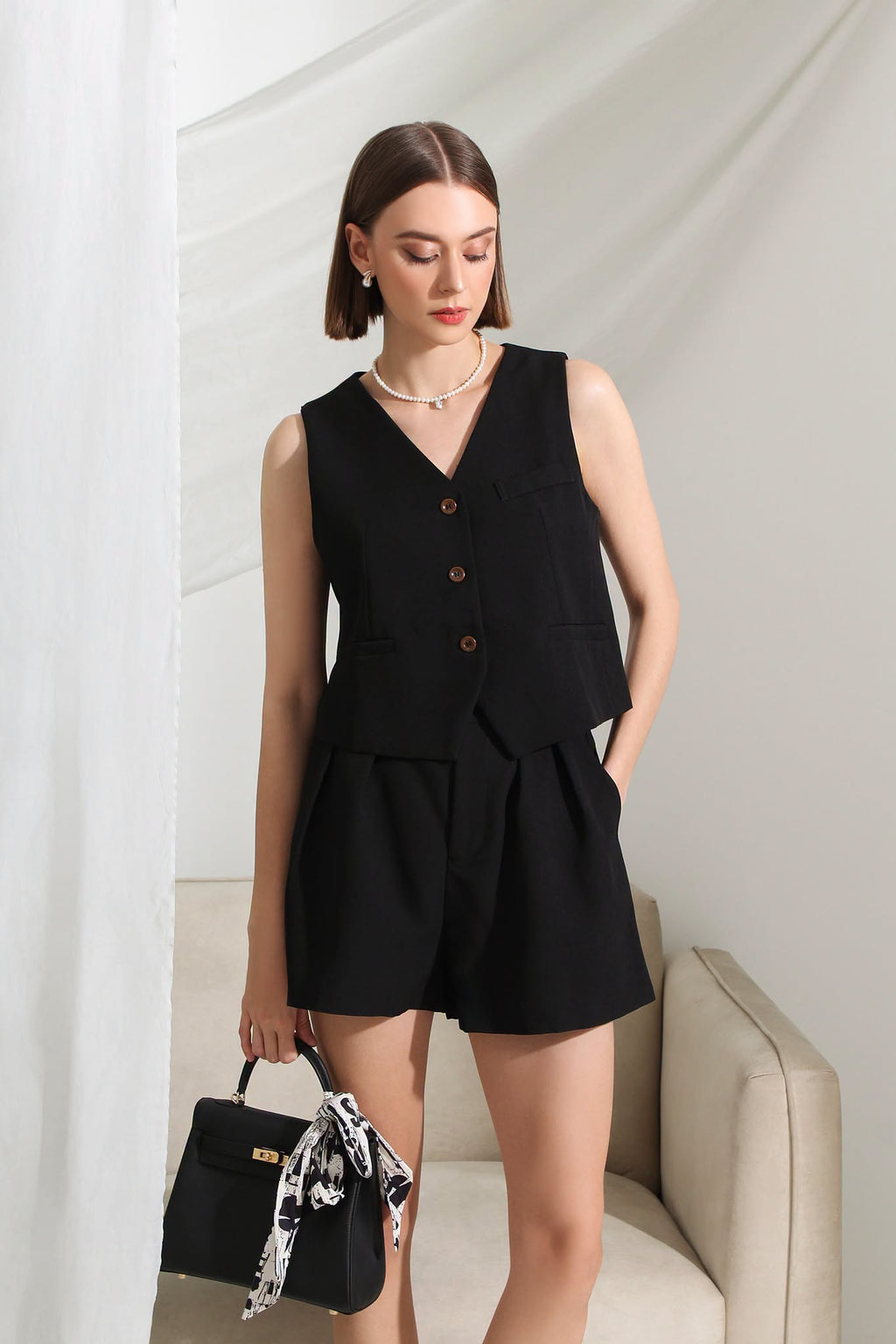Vest & Shorts Set