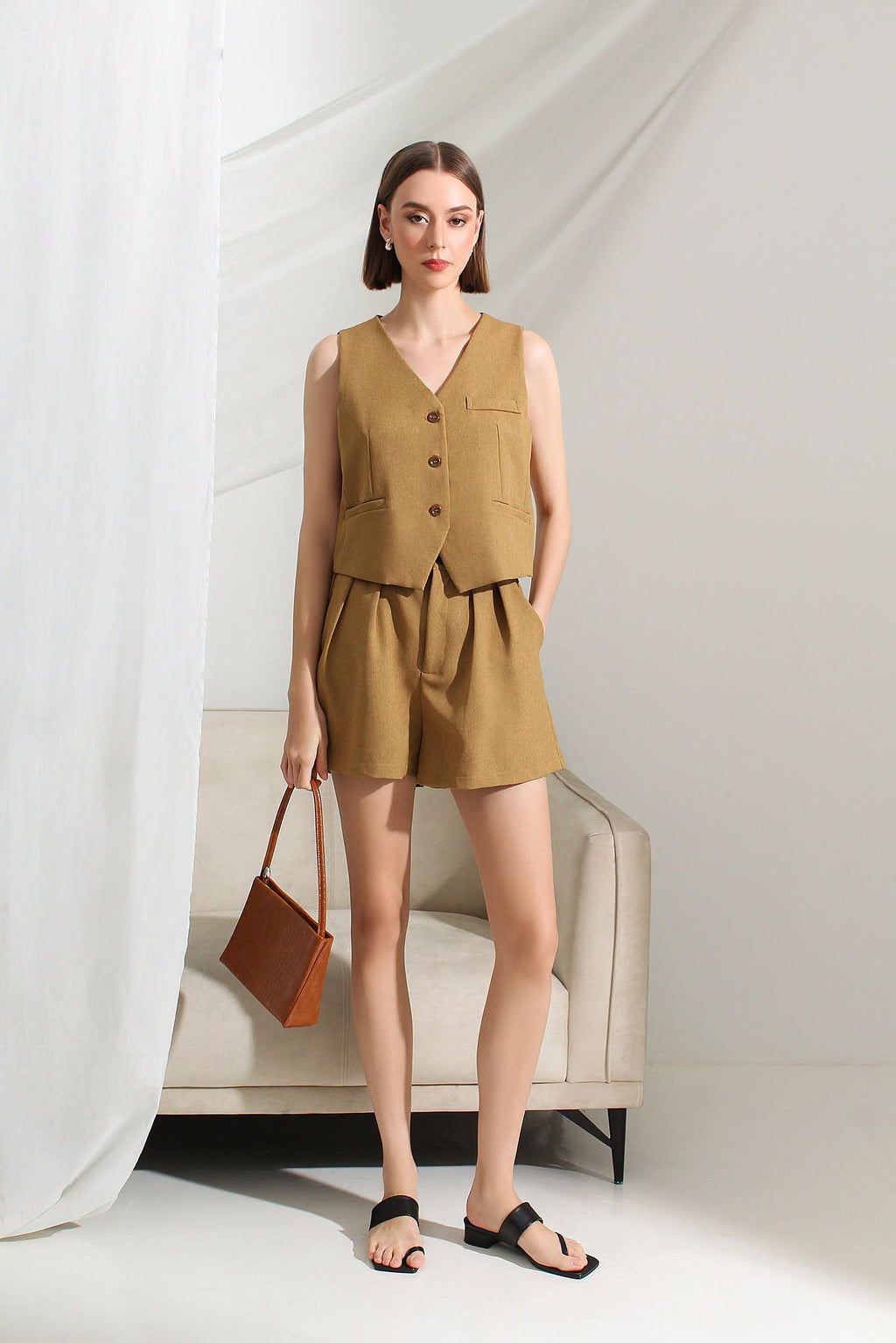 Vest & Shorts Set