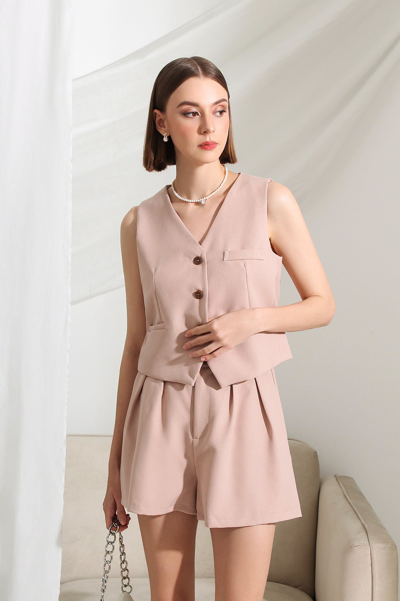 Vest & Shorts Set